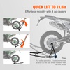 image:imageVEVOR Motorcycle Stand Lift 1100lbs Capacity Front Rear Combo Stand Lift Front Wheel DualFork Stands Rear UL Fork Swingarm Spool Stands for Most Yamaha Honda Kawasaki Suzuki Motorcycles BlackBlack