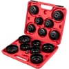 image:imageVEVOR Oil Filter Socket Set 30 Pcs Steel Black 3Jam Wrench14 Pcs