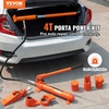 image:imageVEVOR Porta Power Kit 20 Ton Load Portable Hydraulic Jack with 46 ft Extended Oil Hose Comprehensive Accessories Car Frame Repair Tool with Portable Storage Case for Automotive Heavy Equipment4 Ton