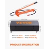 image:imageVEVOR Porta Power Kit 20 Ton Load Portable Hydraulic Jack with 46 ft Extended Oil Hose Comprehensive Accessories Car Frame Repair Tool with Portable Storage Case for Automotive Heavy Equipment20 Ton