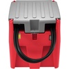 image:imageVEVOR Portable Diesel amp Gasoline Tank 116 Gallon 10 GPM Flow Rate Gasoline Fuel Tank with 12V Electric Transfering Pump 131ft Hose Auto Fueling Nozzle Transfer Tank for Easy Transportation RedRed