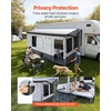 image:imageVEVOR RV Awning Sun Shade Room  Compatible with 1617 ft Awnings RV Awning Sun Shading Room with Door amp Ventilated Mesh Windows Sunproof amp Windproof ThreeSided Enclosure Tent for RV Camping18 Feet to 19 Feet