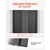 image:imageVEVOR RV Screen Door Protector Adjusts from 22 to 315 inch Adjustable Door Grille Easy to Install Reinforced Breathable Honeycomb Holes Iron Camper RV Entry Protector for Pet Protection Black315 x 20 x 042 in