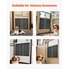 image:imageVEVOR RV Screen Door Protector Adjusts from 22 to 315 inch Adjustable Door Grille Easy to Install Reinforced Breathable Honeycomb Holes Iron Camper RV Entry Protector for Pet Protection Black315 x 20 x 042 in