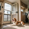 image:imageVEVOR RV Screen Door Protector Adjusts from 22 to 315 inch Adjustable Door Grille Easy to Install Reinforced Breathable Honeycomb Holes Iron Camper RV Entry Protector for Pet Protection Black20 x 265 in