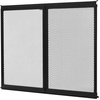 image:imageVEVOR RV Screen Door Protector Adjusts from 22 to 315 inch Adjustable Door Grille Easy to Install Reinforced Breathable Honeycomb Holes Iron Camper RV Entry Protector for Pet Protection Black20 x 245 in