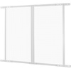 image:imageVEVOR RV Screen Door Protector Adjusts from 22 to 315 inch Adjustable Door Grille Easy to Install Reinforced Breathable Honeycomb Holes Iron Camper RV Entry Protector for Pet Protection Black285 x 315 in