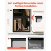 image:imageVEVOR RV Screen Door Protector Adjusts from 22 to 315 inch Adjustable Door Grille Easy to Install Reinforced Breathable Honeycomb Holes Iron Camper RV Entry Protector for Pet Protection Black20 x 245 in