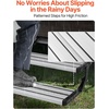 image:imageVEVOR RV Steps 2Step 440 lbs Load Capacity Electric Retractable RV Stairs Telescopic Folding Aluminum Alloy Camper Steps Steel Frame NonSlip Entry Stair for Camper Van Motorhome Travel Trailer2Step