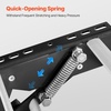 image:imageVEVOR RV Steps 2Step 440 lbs Load Capacity Electric Retractable RV Stairs Telescopic Folding Aluminum Alloy Camper Steps Steel Frame NonSlip Entry Stair for Camper Van Motorhome Travel Trailer2Step