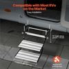 image:imageVEVOR RV Steps 2Step 440 lbs Load Capacity Electric Retractable RV Stairs Telescopic Folding Aluminum Alloy Camper Steps Steel Frame NonSlip Entry Stair for Camper Van Motorhome Travel Trailer2Step