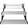 image:imageVEVOR RV Steps 2Step 440 lbs Load Capacity Electric Retractable RV Stairs Telescopic Folding Aluminum Alloy Camper Steps Steel Frame NonSlip Entry Stair for Camper Van Motorhome Travel Trailer2Step