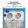 image:imageVEVOR Refrigerant Recovery Machine 1 HP Dual Cylinder Portable AC Recovery Machine with 3000rpm Brushless Motor Freon Refrigerant Recycling Tool for Automotive Air Condition Household HVACPortable