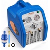 image:imageVEVOR Refrigerant Recovery Machine 1 HP Dual Cylinder Portable AC Recovery Machine with 3000rpm Brushless Motor Freon Refrigerant Recycling Tool for Automotive Air Condition Household HVACPortable