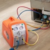 image:imageVEVOR Refrigerant Recovery Machine 1 HP Dual Cylinder Portable AC Recovery Machine with 3000rpm Brushless Motor Freon Refrigerant Recycling Tool for Automotive Air Condition Household HVACPortable