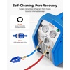 image:imageVEVOR Refrigerant Recovery Machine 1 HP Dual Cylinder Portable AC Recovery Machine with 3000rpm Brushless Motor Freon Refrigerant Recycling Tool for Automotive Air Condition Household HVACPortable