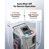 image:imageVEVOR Refrigerant Recovery Machine 1 HP Dual Cylinder Portable AC Recovery Machine with 3000rpm Brushless Motor Freon Refrigerant Recycling Tool for Automotive Air Condition Household HVACFully Automatic