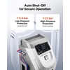 image:imageVEVOR Refrigerant Recovery Machine 1 HP Dual Cylinder Portable AC Recovery Machine with 3000rpm Brushless Motor Freon Refrigerant Recycling Tool for Automotive Air Condition Household HVACFully Automatic