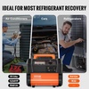 image:imageVEVOR Refrigerant Recovery Machine 1 HP Dual Cylinder Portable AC Recovery Machine with 3000rpm Brushless Motor Freon Refrigerant Recycling Tool for Automotive Air Condition Household HVACPortable