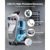 image:imageVEVOR Refrigerant Recovery Machine 1 HP Dual Cylinder Portable AC Recovery Machine with 3000rpm Brushless Motor Freon Refrigerant Recycling Tool for Automotive Air Condition Household HVACFully Automatic