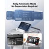 image:imageVEVOR Refrigerant Recovery Machine 1 HP Dual Cylinder Portable AC Recovery Machine with 3000rpm Brushless Motor Freon Refrigerant Recycling Tool for Automotive Air Condition Household HVACFully Automatic