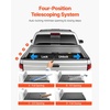image:imageVEVOR Retractable Tonneau Cover 55 ft Hard Retractable Tonneau Cover with Builtin Drainage Pipe for 20092024 Ford F150 Crew Cab Customized Design with DoubleLock amp TSlot55 ft