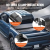 image:imageVEVOR Retractable Tonneau Cover 55 ft Hard Retractable Tonneau Cover with Builtin Drainage Pipe for 20092024 Ford F150 Crew Cab Customized Design with DoubleLock amp TSlot55 ft