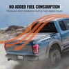 image:imageVEVOR Retractable Tonneau Cover 55 ft Hard Retractable Tonneau Cover with Builtin Drainage Pipe for 20092024 Ford F150 Crew Cab Customized Design with DoubleLock amp TSlot55 ft