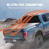 image:imageVEVOR Retractable Tonneau Cover 55 ft Hard Retractable Tonneau Cover with Builtin Drainage Pipe for 20092024 Ford F150 Crew Cab Customized Design with DoubleLock amp TSlot55 ft