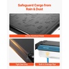 image:imageVEVOR Retractable Tonneau Cover 55 ft Hard Retractable Tonneau Cover with Builtin Drainage Pipe for 20092024 Ford F150 Crew Cab Customized Design with DoubleLock amp TSlot55 ft