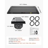 image:imageVEVOR Retractable Tonneau Cover 55 ft Hard Retractable Tonneau Cover with Builtin Drainage Pipe for 20092024 Ford F150 Crew Cab Customized Design with DoubleLock amp TSlot55 ft
