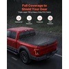 image:imageVEVOR Retractable Tonneau Cover 55 ft Hard Retractable Tonneau Cover with Builtin Drainage Pipe for 20092024 Ford F150 Crew Cab Customized Design with DoubleLock amp TSlot68 ft