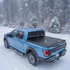image:imageVEVOR Retractable Tonneau Cover 58 ft Hard Tonneau Cover with Builtin Drainage Pipe for 20212024 ChevyGMC SilveradoSierra 1500 Crew Cab Customized Design with DoubleLock amp TSlot52ft