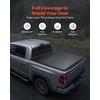 image:imageVEVOR Retractable Tonneau Cover 58 ft Hard Tonneau Cover with Builtin Drainage Pipe for 20212024 ChevyGMC SilveradoSierra 1500 Crew Cab Customized Design with DoubleLock amp TSlot5859ft