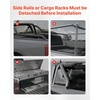image:imageVEVOR Retractable Tonneau Cover 58 ft Hard Tonneau Cover with Builtin Drainage Pipe for 20212024 ChevyGMC SilveradoSierra 1500 Crew Cab Customized Design with DoubleLock amp TSlot69ft
