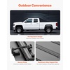 image:imageVEVOR Retractable Tonneau Cover 58 ft Hard Tonneau Cover with Builtin Drainage Pipe for 20212024 ChevyGMC SilveradoSierra 1500 Crew Cab Customized Design with DoubleLock amp TSlot58ft