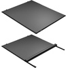 image:imageVEVOR Retractable Tonneau Cover 58 ft Hard Tonneau Cover with Builtin Drainage Pipe for 20212024 ChevyGMC SilveradoSierra 1500 Crew Cab Customized Design with DoubleLock amp TSlot65ft