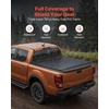 image:imageVEVOR Retractable Tonneau Cover 58 ft Hard Tonneau Cover with Builtin Drainage Pipe for 20212024 ChevyGMC SilveradoSierra 1500 Crew Cab Customized Design with DoubleLock amp TSlot65ft