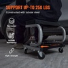 image:imageVEVOR Rolling Creeper GarageShop Seat 250 LBS Capacity Padded Rolling Workshop Stool with Tool Tray Storage Mechanic Stool for Garage Shop Auto Repair Black