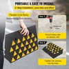 image:imageVEVOR Rubber Curb Ramp 6 Rise Height Sidewalk Threshold Ramp 146 Width 193 Length Driveway Ramp 33069 lbs Load Capacity for Curb for Forklifts Trucks Buses Cars Wheelchairs Bike5 H