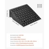image:imageVEVOR Rubber Curb Ramps 2 Pack 7 Rise Height 193 L x 193 W Driveway Ramps with Drainage Tank 7000 lbs Load Capacity Suitable for Wheelchairs Strollers Motorcycles Cars Lawn Mowers7 Rise