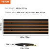 image:imageVEVOR Rubber Curb Ramps for Driveway 2 Pack Threshold Bridge 33069 lbs Load Capacity 25 Rise with Reflective Safety Strips Ideal for Cars RVs Scooters and Motorcycles to Prevent Car Scraping26 Rise 3Pack  48 L
