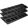 image:imageVEVOR Rubber Curb Ramps for Driveway 2 Pack Threshold Bridge 33069 lbs Load Capacity 25 Rise with Reflective Safety Strips Ideal for Cars RVs Scooters and Motorcycles to Prevent Car Scraping26 Rise 3Pack  48 L