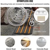 image:imageVEVOR Rubber Curb Ramps for Driveway 2 Pack Threshold Bridge 33069 lbs Load Capacity 25 Rise with Reflective Safety Strips Ideal for Cars RVs Scooters and Motorcycles to Prevent Car Scraping26 Rise 3Pack  48 L
