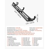 image:imageVEVOR Running Boards 6 Step Bars Compatible with 20092018 Dodge Ram 150020102023 Ram 25003500 Includes 20192023 Classic Crew Cab 201 Stainless Steel Side Steps Nerf Bars 500LBS 2 PCS0918 Ram 1500 Crew Cab