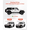 image:imageVEVOR Running Boards 6 Step Bars Compatible with 20092018 Dodge Ram 150020102023 Ram 25003500 Includes 20192023 Classic Crew Cab 201 Stainless Steel Side Steps Nerf Bars 500LBS 2 PCS1825 Jeep Wrangler JL 4 Door