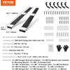 image:imageVEVOR Running Boards 6 Step Bars Compatible with 20092018 Dodge Ram 150020102023 Ram 25003500 Includes 20192023 Classic Crew Cab 201 Stainless Steel Side Steps Nerf Bars 500LBS 2 PCS0918 Ram1500 Crew Cab