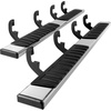 image:imageVEVOR Running Boards 6 Step Bars Compatible with 20092018 Dodge Ram 150020102023 Ram 25003500 Includes 20192023 Classic Crew Cab 201 Stainless Steel Side Steps Nerf Bars 500LBS 2 PCSsilver