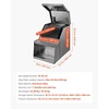 image:imageVEVOR SemiTruck Step Tool Box 18 x 275 x 254 Heavy Duty Aluminum Toolbox Side Mount Waterproof Side Storage Saddle Step Box with THandle Lock amp Keys for Semi Trucks Flatbed Trailers