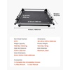 image:imageVEVOR Sliding Truck Bed Organizer 65 x 48Inch Heavy Duty Truck Bed Storage Drawer with 1000 lbs Capacity Features 6 Movable Rings for Securing 2Postion Slide Out Tray for Pickup Trucks Black58 x 41 inches